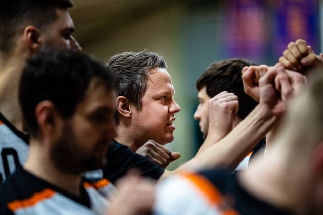Trainer Sebastian Ludwig (BSW Sixers) waehrend der Saison 2020-21 (Herren) in der Barmer Bundesliga ProB zwischen BSW Sixers und Rheinstars Köln in der Ballsporthalle Sandersdorf am 3. January 2021 in Sandersdorf, Sachsen Anhalt, Deutschland