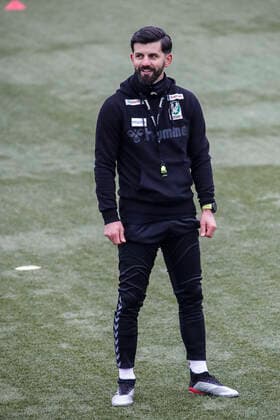 SOCCER - BL, Ried, training RIED,AUSTRIA,04.JAN.21 - SOCCER - tipico Bundesliga, SV Ried, training start. Image shows head coach Miron Muslic (Ried). GEPAxpictures xJasminxWalter
