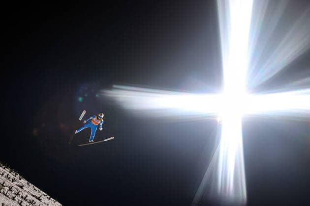 Ski jumping, Skispringen, Ski, nordisch - FIS WC Bischofshofen BISCHOFSHOFEN,AUSTRIA,06.JAN.21 - NORDIC SKIING, SKI JUMPING - FIS World Cup, Four Hills Tournament, large hill. Image shows Halvor Egner Granerud (NOR). GEPAxpictures xChristianxWalgram