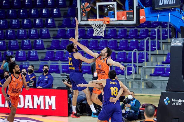 January 7, 2021, Barcelona, Spain: Alejandro Abrines Redondo of FC Barcelona, Barca during the Turkish Airlines EuroLeague match between FC Barcelona and Valencia Basket at Palau Blaugrana in Barcelona, Spain. Barcelona Spain - ZUMAd159 20210107_zia_d159_099 Copyright: xGerardxFrancox