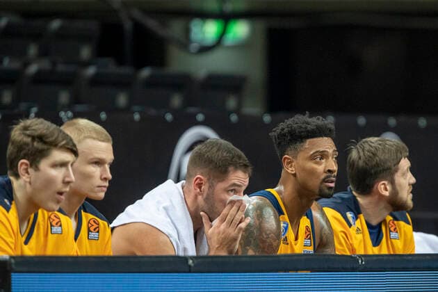 2021-01-08 Kaunas Lithuania. Basketball team Zalgiris Kaunas plays vs Khimki Moscow region Euroleague game at Zalgiris arena in Kaunas on Friday 8 of January 2021. Kaunas Lithuania  Copyright: xKarolisxKavolelisx Euroleague basketball
