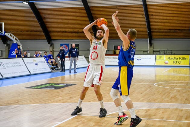 Barmer 2. Basketball Bundesliga ProB, Rheinstars Koeln vs. EN BASKETS Schwelm, 09.01.2021 Max Dohmen (RheinStars Koeln 47), Barmer 2. Basketball Bundesliga ProB, Rheinstars Koeln vs. EN BASKETS Schwelm am 09.01.2021 in der Basketball Campus Koeln in Koeln (Nordrhein-Westfalen) Copyright: xBEAUTIFULxSPORTS Mueller-Laschetx