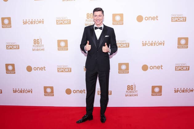 09.01.2021 Warszawa 86. Plebiscyt na Najlepszego Sportowca Polski 2020 Roku Gala Mistrzow Sportu 2020 N z Robert Lewandowski Foto Adam Starszynski PressFocus NEWSPIX.PL --- Newspix.pl POLISH SPORTS AWARDS OF PRZEGLAD SPORTOWY IN WARSAW Robert Lewandowski is the best Polish athlete 2020  20210109PF_AS031
