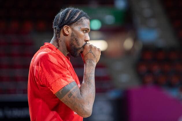 Jalen Reynolds 8 (FC Bayern) mit neuer Frisur, FC Bayern Basketball vs. Niners Chemnitz, BBL, 10.01.2021 Muenchen Bayern Deutschland