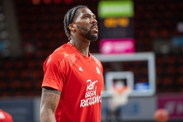 Jalen Reynolds 8 (FC Bayern), FC Bayern Basketball vs. Niners Chemnitz, BBL, 10.01.2021 Muenchen Bayern Deutschland