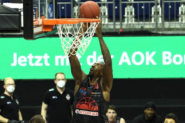 Brandon Bowman - Giessen , BBL, Alba Berlin vs Giessen, in der Mercedes Benz Arena, 10.01.21, GER, Berlin, 10.01.21, BBL, Alba vs Giessen 46er Berlin Copyright: xUwexKoch Eibner-Pressefotox EP_UKH