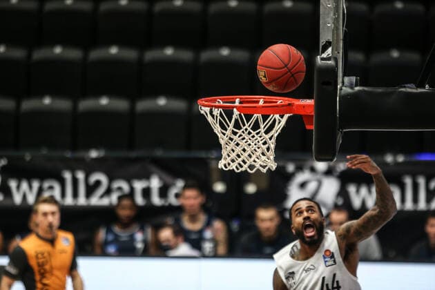 Basketball: Deutschland, 1. Bundesliga, Hamburg Towers - HAKRO Merlins Crailsheim, Hamburg, 10.01.2021 Bryce Taylor (Towers)