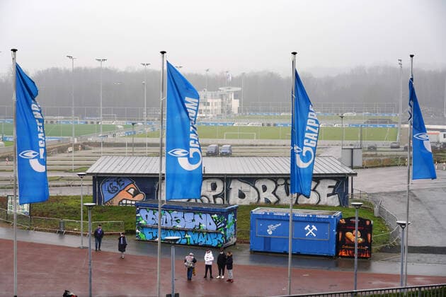 Fussball Aussenansicht, Trainingsgelaende, Veltins Arena Gelsenkirchen, 09.01.2021, Fussball, Bundesliga, FC Schalke 04 - TSG 1899 Hoffenheim 4:0 Gelsenkirchen *** Football exterior view, training ground, Veltins Arena Gelsenkirchen, 09 01 2021, Football, Bundesliga, FC Schalke 04 TSG 1899 Hoffenheim 4 0 Gelsenkirchen Poolfoto Peters Witters Pool Witters via David Inderlied Kirchner-Media ,EDITORIAL USE ONLY