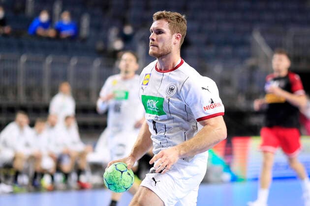 GOLLA Johannes Team Deutschland Handball Handball EM Qualifikation Spiel Deutschland - Oesterreich am 10.01.2021 in Koeln