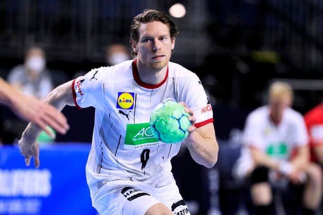 REICHMANN Tobias Team Deutschland Handball Handball EM Qualifikation Spiel Deutschland - Oesterreich am 10.01.2021 in Koeln