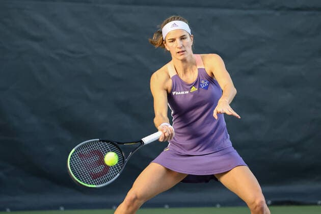 Im Bild: Kathinka VON DEICHMANN (LIE) 7 Tennis Future Hamburg - ITF-W25 Hamburg, Hamburg, Tennis-Verband Hamburg, 12.01.2021,