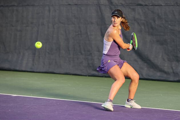 Im Bild: Marina BASSOLS RIBERA (ESP) (Q) Tennis Future Hamburg - ITF-W25 Hamburg, Hamburg, Tennis-Verband Hamburg, 12.01.2021,