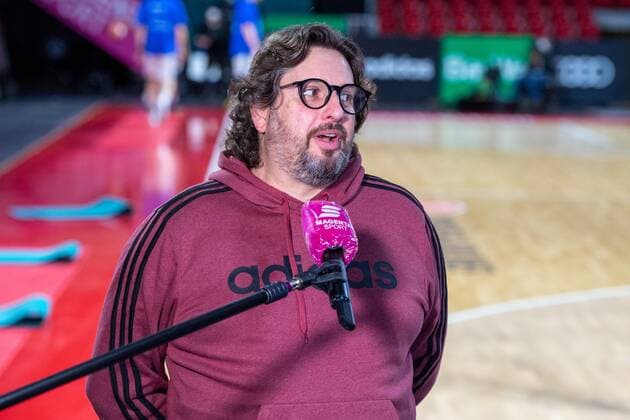Head Coach Andrea Trinchieri (FC Bayern) im Interview vor dem Spiel, FC Bayern Basketball vs. Zenit St. Petersburg, Basketball, Euroleague, 13.01.2021 Muenchen Bayern Deutschland