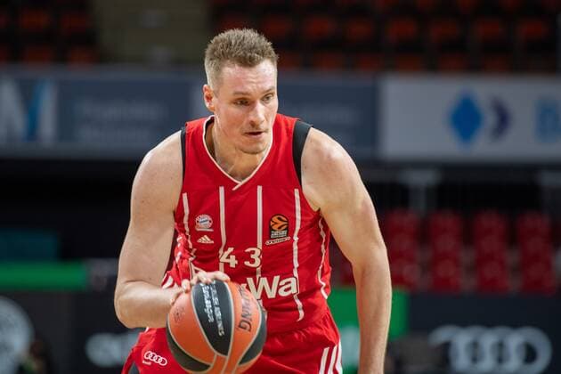 Leon Radosevic 43 (FC Bayern), FC Bayern Basketball vs. Zenit St. Petersburg, Basketball, Euroleague, 13.01.2021 Muenchen Bayern Deutschland