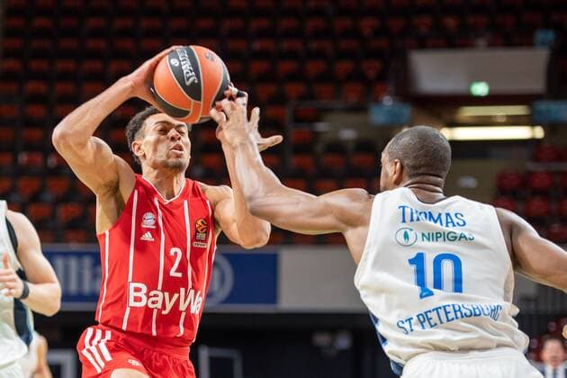 Wade Baldwin 2 (FC Bayern), FC Bayern Basketball vs. Zenit St. Petersburg, Basketball, Euroleague, 13.01.2021 Muenchen Bayern Deutschland