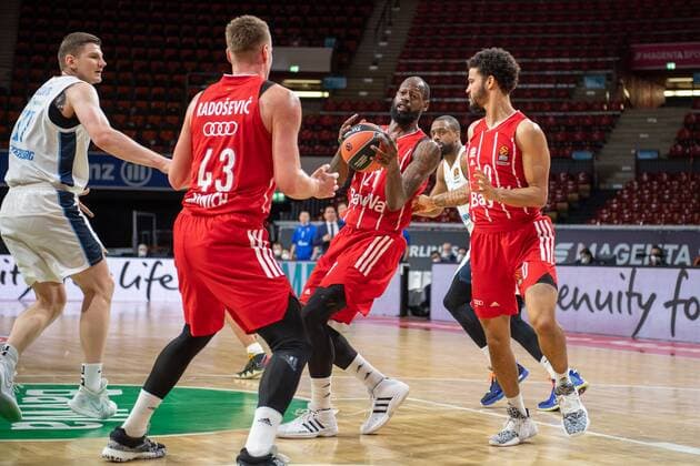 James Gist 21 (FC Bayern), FC Bayern Basketball vs. Zenit St. Petersburg, Basketball, Euroleague, 13.01.2021 Muenchen Bayern Deutschland