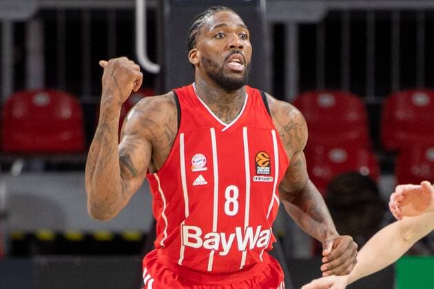 Jalen Reynolds 8 (FC Bayern), FC Bayern Basketball vs. Zenit St. Petersburg, Basketball, Euroleague, 13.01.2021 Muenchen Bayern Deutschland