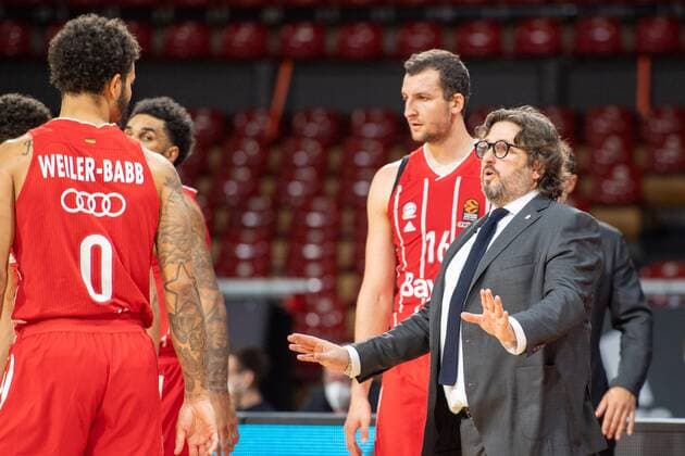 Head Coach Andrea Trinchieri (FC Bayern), FC Bayern Basketball vs. Zenit St. Petersburg, Basketball, Euroleague, 13.01.2021 Muenchen Bayern Deutschland