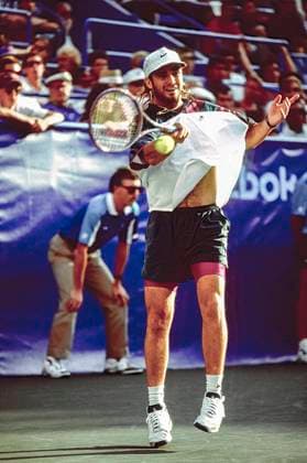 US Open Tennis Championships Andre Agassi (USA) competing at the 1992 US Open Tennis Championships. Flushing USTA Billie Jean King National T NY United States Copyright: xPaulxJxSutton DUOMO PCNx TNUS01_09001