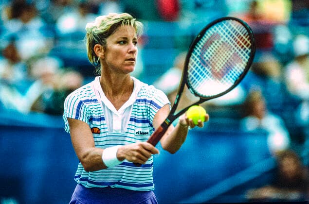 US Open Tennis Championships Chris Evert (USA) competing at the 1989 US Open Tennis Championships. Flushing USTA Billie Jean King National T NY United States Copyright: xPaulxJxSutton DUOMO PCNx TNUS01_890017