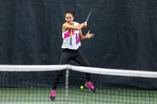 Tennis I Frauen I Tennis Future Hamburg 2021 I 14.01.2021 Qinwen Zheng Hamburg Hamburger Tennis-Verband e.V Hamburg Deutschland Copyright: xLobeca RalfxHomburgx