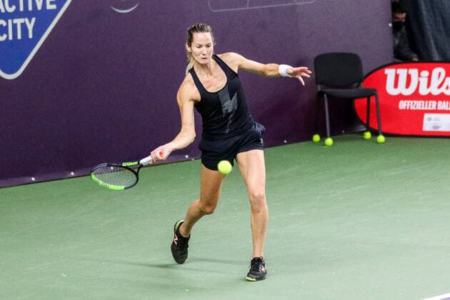 Tennis I Frauen I Tennis Future Hamburg 2021 I 14.01.2021 Conny Perrin Hamburg Hamburger Tennis-Verband e.V Hamburg Deutschland Copyright: xLobeca RalfxHomburgx
