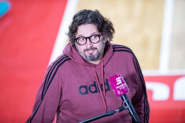 Head Coach Andrea Trinchieri (FC Bayern) im Interview, FC Bayern Basketball vs. Real Madrid, Basketball, Euroleague, 15.01.2021 Muenchen Bayern Deutschland