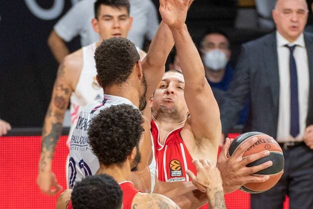Paul Zipser 16 (FC Bayern), FC Bayern Basketball vs. Real Madrid, Basketball, Euroleague, 15.01.2021 Muenchen Bayern Deutschland
