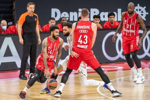 D. Seeley 4 (FC Bayern), FC Bayern Basketball vs. Real Madrid, Basketball, Euroleague, 15.01.2021 Muenchen Bayern Deutschland