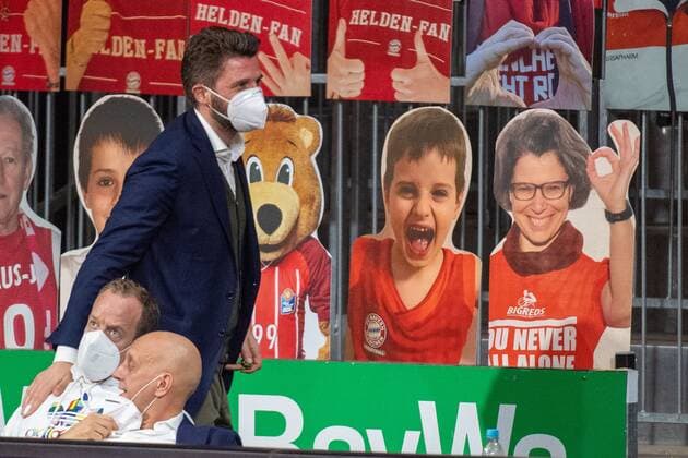 FCBB Geschaeftsfuehrer Marco Pesic (FC Bayern), FC Bayern Basketball vs. Real Madrid, Basketball, Euroleague, 15.01.2021 Muenchen Bayern Deutschland