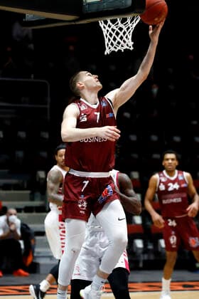 15.01.2021, easyCredit Basketball Bundesliga, BBL, Saison 2020 2021, Herren, Chemnitz Niners - Telekom Baskets Bonn Jonas Richter, Niners Chemnitz Chemnitz Messe Chemnitz Sachsen Germany