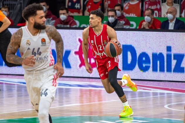 Wade Baldwin 2 (FC Bayern), FC Bayern Basketball vs. Real Madrid, Basketball, Euroleague, 15.01.2021 Muenchen Bayern Deutschland
