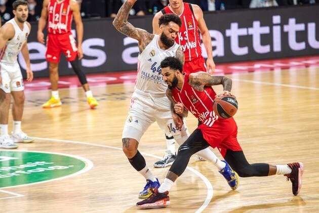 Jeffery Taylor 44 (Real Madrid), D. Seeley 4 (FC Bayern), FC Bayern Basketball vs. Real Madrid, Basketball, Euroleague, 15.01.2021 Muenchen Bayern Deutschland