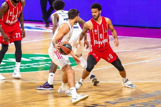 Nick Weiler-Babb 0 (FC Bayern), FC Bayern Basketball vs. Real Madrid, Basketball, Euroleague, 15.01.2021 Muenchen Bayern Deutschland