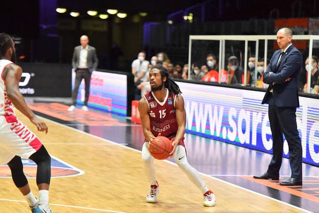 Chemnitz, Deutschland 15. Januar 2021: BBL - 2020 2021 - Niners Chemnitz vs. Telekom Baskets Bonn Marcus Thornton (Chemnitz) Copyright: xFotostandx xDostmannx