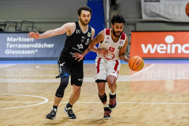 Barmer 2. Basketball Bundesliga ProB, Rheinstars Koeln vs. WWU Baskets Muenster, 16.01.2021 Marco Solese Porcher Jimenez (RheinStars Koeln 13), Barmer 2. Basketball Bundesliga ProB, Rheinstars Koeln vs. WWU Baskets Muenster am 16.01.2021 in der Basketball Campus Koeln in Koeln (Nordrhein-Westfalen) Copyright: xBEAUTIFULxSPORTS Mueller-Laschetx