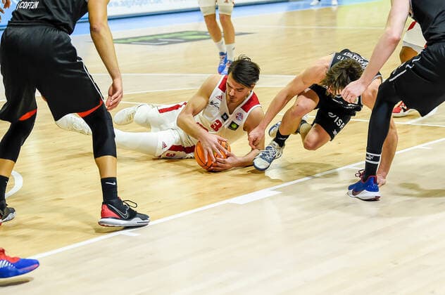 Barmer 2. Basketball Bundesliga ProB, Rheinstars Koeln vs. WWU Baskets Muenster, 16.01.2021 Yannick Kneesch (RheinStars Koeln 3), Barmer 2. Basketball Bundesliga ProB, Rheinstars Koeln vs. WWU Baskets Muenster am 16.01.2021 in der Basketball Campus Koeln in Koeln (Nordrhein-Westfalen) Copyright: xBEAUTIFULxSPORTS Mueller-Laschetx