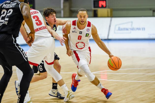 Barmer 2. Basketball Bundesliga ProB, Rheinstars Koeln vs. WWU Baskets Muenster, 16.01.2021 Andrej Mangold (RheinStars Koeln 0), Barmer 2. Basketball Bundesliga ProB, Rheinstars Koeln vs. WWU Baskets Muenster am 16.01.2021 in der Basketball Campus Koeln in Koeln (Nordrhein-Westfalen) Copyright: xBEAUTIFULxSPORTS Mueller-Laschetx