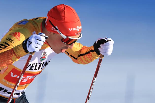 16th January 2021; Val Di Fiemme, Predazzo, Trentino, Italy; International Ski Federation Nordic Combined Team Sprint World Cup, Eric Frenzel (GER)  ActionPlus12261043 PierrexTeyssot