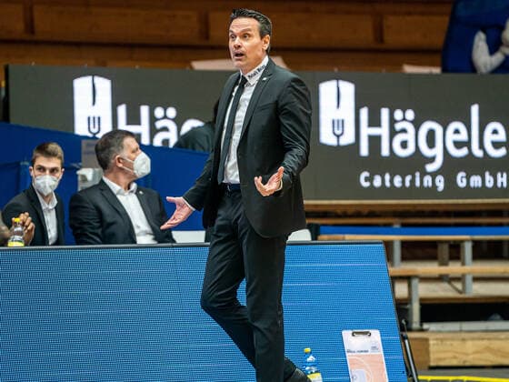 Raoul Korner (medi bayreuth, Head Coach), HARKO Merlins Crailsheim vs. medi bayreuth, 1. Bundesliga, Basketball, Herren, 16.01.2021 HARKO Merlins Crailsheim vs. medi bayreuth, 1. Bundesliga, Basketball, Herren, 16.01.2021 Ilshofen Copyright: xEibner-Pressefotox EP_mst
