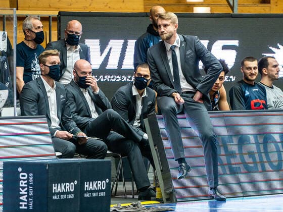 Tuomas Iisalo (HAKRO Merlins Crailsheim, Head Coach), HARKO Merlins Crailsheim vs. medi bayreuth, 1. Bundesliga, Basketball, Herren, 16.01.2021 HARKO Merlins Crailsheim vs. medi bayreuth, 1. Bundesliga, Basketball, Herren, 16.01.2021 Ilshofen Copyright: xEibner-Pressefotox EP_mst