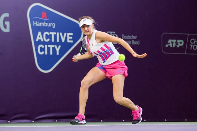 Im Bild: Linda FRUHVIRTOVA (CZE) (JE) Tennis Future Hamburg - ITF-W25 Hamburg, Hamburg, Tennis-Verband Hamburg, 17.01.2021,
