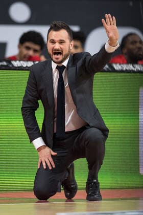Basketball, BBL, 20210117, FC Bayern München - Hamburg Towers Im Bild Co-Trainer des FC Bayern München Adriano VERTEMATI. München Audi Dome Bayern Deutschland Copyright: Passion2Press MarkusxFischerx