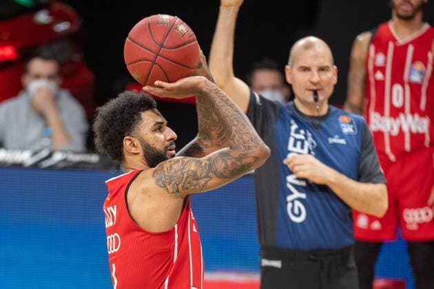 D. Seeley 4 (FC Bayern), FC Bayern Basketball vs. Hamburg Towers, BBL, 17.01.2021 Muenchen Bayern Deutschland