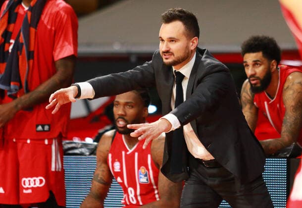 Trainer Adriano Vertemati (FCBB) Basketball, 1. Bundesliga, BBL, FC Bayern München vs. Hamburg Towers, Audi Dome, 17.01.2021 FOTO: Mladen Lackovic LakoPress