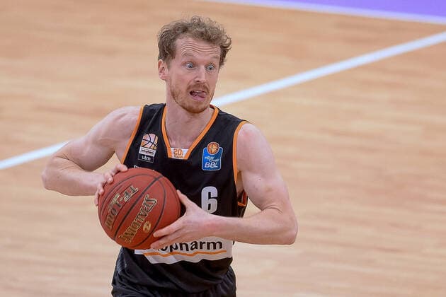 Per Guenther (Ratiopharm Ulm), GER, Basketball, Bundesliga, BBL, BG Goettingen - Ratiopharm Ulm, 17.01.2021, Basketball, Bundesliga, BBL, BG Goettingen - Ratiopharm Ulm, 17.01.2021 Goettingen Copyright: xEibner-Pressefotox EP_RSL