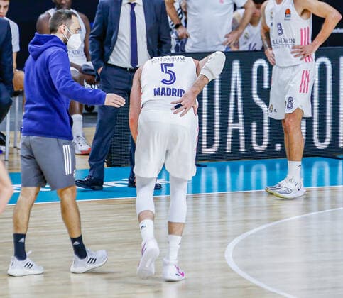MATCH Jornada 19 Euroleague Masculino Madrid Real Madrid vs Crvena Zvezda mts Belgrade Rudy Fernandez Madrid Madrid Spain Baloncesto Copyright: xAlbaxPachecox