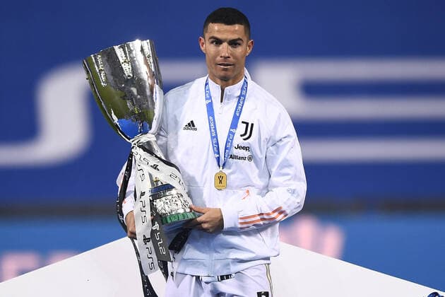 Reggio Emilia 20 01 2021 - Supercoppa Italiana Juventus-Napoli foto Image nella foto: Cristiano Ronaldo 