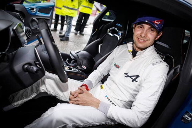 31 OCON Esteban (FRA), ALPINE A110S, portrait during the 2021 WRC, Motorsport Rallye, WM World Rally Car Championship, Monte Carlo rally on January 20 to 24, 2021 at Monaco AUTOMOBILE : WRC MONTE CARLO RALLY 2021 - 21 01 2021 DPPI Panoramic  01121001__FLA2101