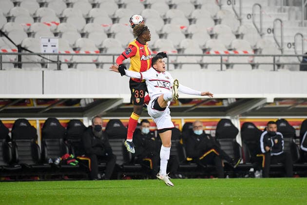 20 YOUCEF ATAL (NICE) FOOTBALL : Lens vs Nice - Ligue 1 Uber Eats - 23 01 2021 FEP Panoramic 